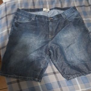 Mens denim jean shorts sz 44